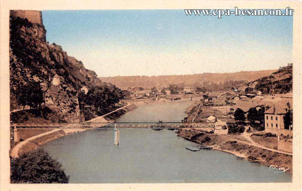 BESANÇON-les-BAINS (Doubs) - La Citadelle et Usines des Prés de Vaux